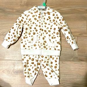 Carters 6-9 month 2 piece Fleece coats and pants